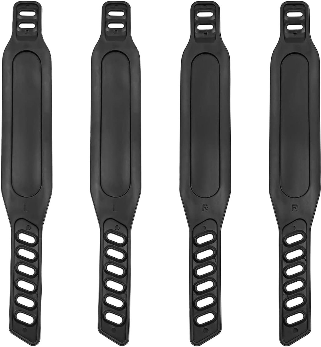 2 paar hometrainer pedaalriemen Heavy Duty verstelbare lengte universele pedaalriem past op de meeste fietspedalen hometrainer fiets voor thuis of sportschool