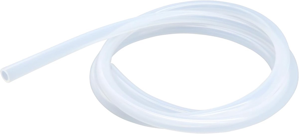 Buis Voedingskwaliteit Slangen 8 mm binnendiameter x 12 mm buitendiameter 1.5 m (5.9 voet), Flexibele siliconen rubberen buis Water Lucht Leidingen