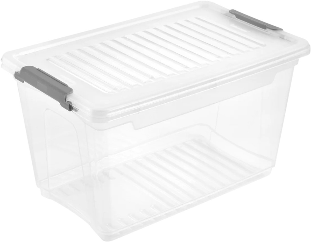 Keeeper Opbergbox Leonie met Deksel en Clips, 5,4 Liter