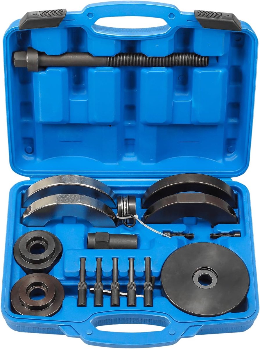 Wiellagergereedschap, 72 mm wiellager wissel wielnaaf gereedschap, trekker, wielnaafmontage gereedschap, compatibel met VW Polo, compatibel met Audi Skoda Fabia Seat