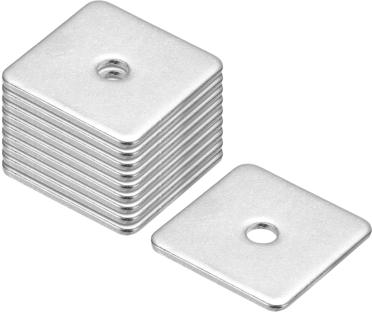10 stuks vierkante sluitring M5x30x30x2mm 304 roestvrij staal vierkante plaat sluitringen platte pad afstandhouder afdichting voor hardware sluiting