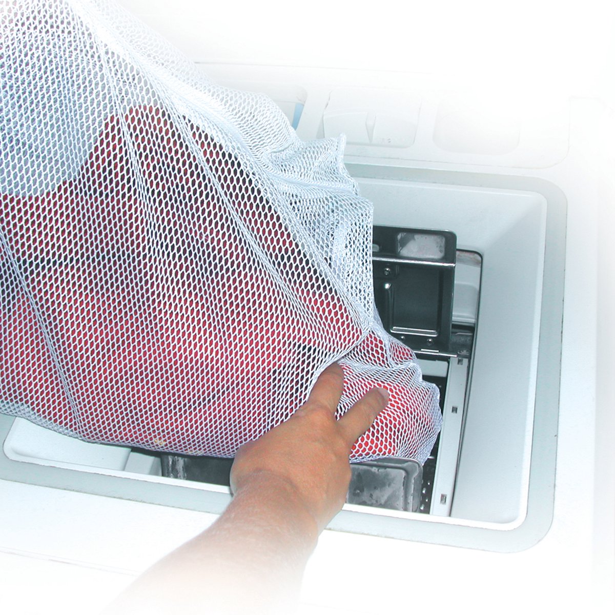 Wasnet Mesh Wastas voor Fijne Was en Sportkleding – Ademend Was Netje 45 x 25 cm voor de Wasmachine