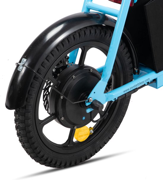 JOYSTAR Starmoto Elektrische Step met Zadel - voor Kinderen & Tieners (6-12 Jaar) - 250W Motor - Max. 25 km/u - 16 Inch Wielen - Blauw van JOYSTAR — afbeelding 2