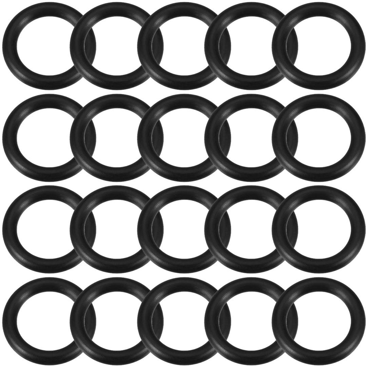 sourcing map 20 stuks. O Ringen Nitrile rubberen afdichting, 4 mm binnendiameter, 3,5 mm breedte 16mmx23mmx3.5mm