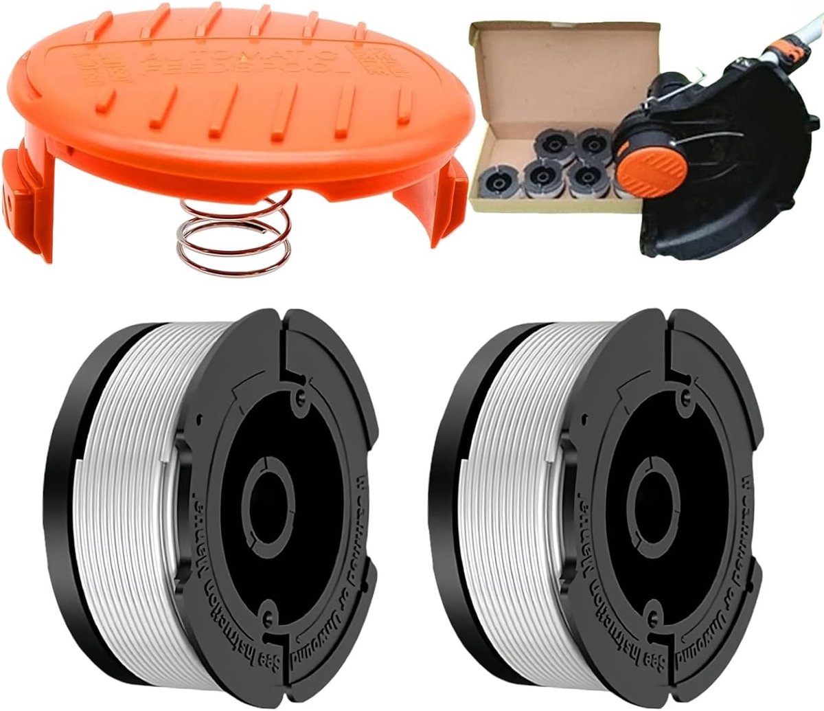 SnelShoppen - Spool voor Grasmaaier, Draadspoelen voor Trimmer, Nylon Draadspoelen, Geschikt voor Meerdere Modellen Grasmaaiers en Trimmers