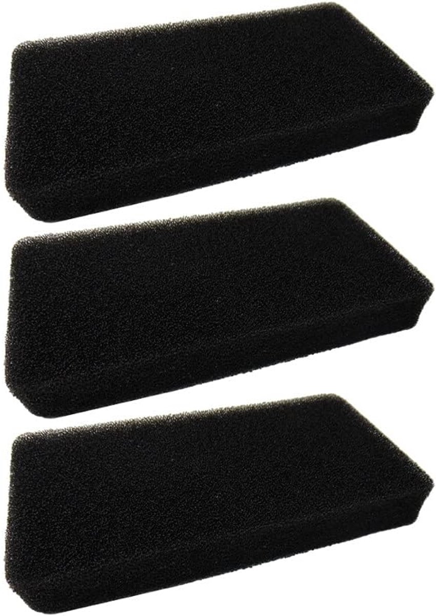 3 x sponsfilter/schuimfilter/schuimfilter voor Gorenje D7462 D7565 L D8666N D7465 A++ D9565N wasdroger warmtepompdroger