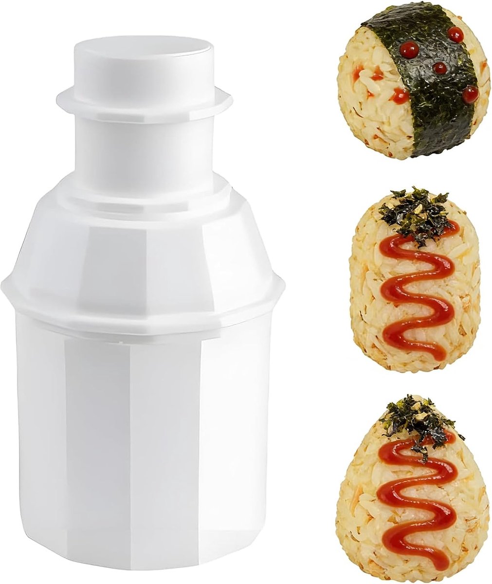 Arancini Vormset, 3-in-1 vorm, rijstballen, handgemaakte bentovormen, herbruikbare rijstballen, geschikt voor rijstballen, gefrituurde gehaktballen, lunchbenodigdheden