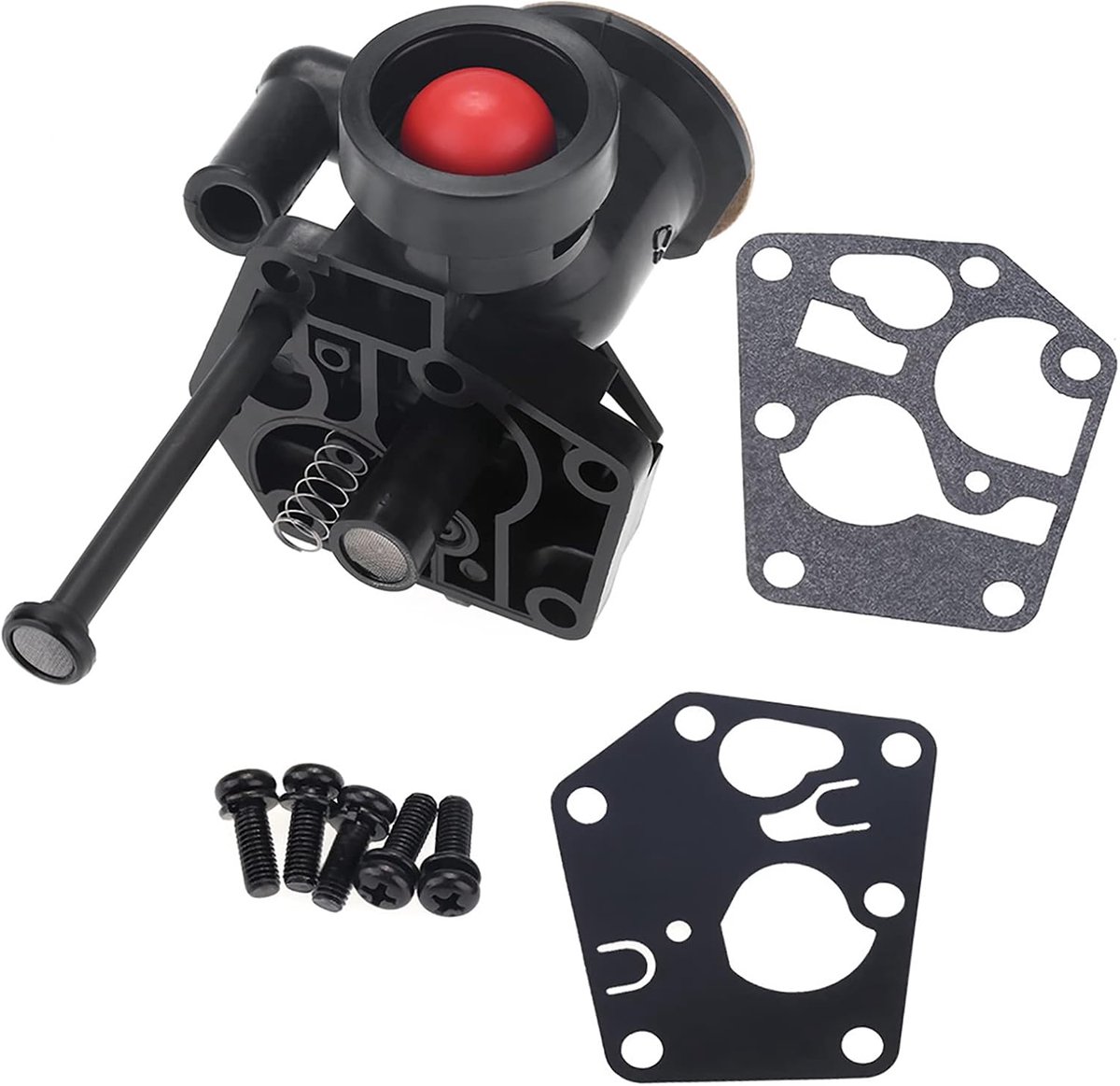 Grasmaaier Carburateur Onderdelen, PA PU Carb Met Geïnstalleerde Hardware, Vervangende Metalen Carburateur voor 499809 498809A