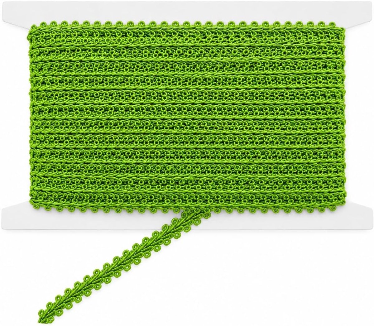 rand, 5 yard × 8 mm, kleurrijke passementenboord, polyester, trim, naaien, kanten lint, trim, geweven kantband, stoffen band om te naaien, vlechtboord, knutselen, stoffen boord