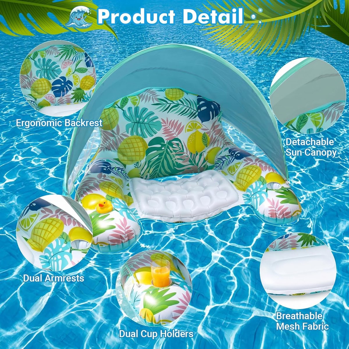 matras, Shyllin zwemring voor volwassenen, zonnebad, kinderbad, zonnebad, waterhangmat, zwembadstoel, zwemmatras, strand, zee