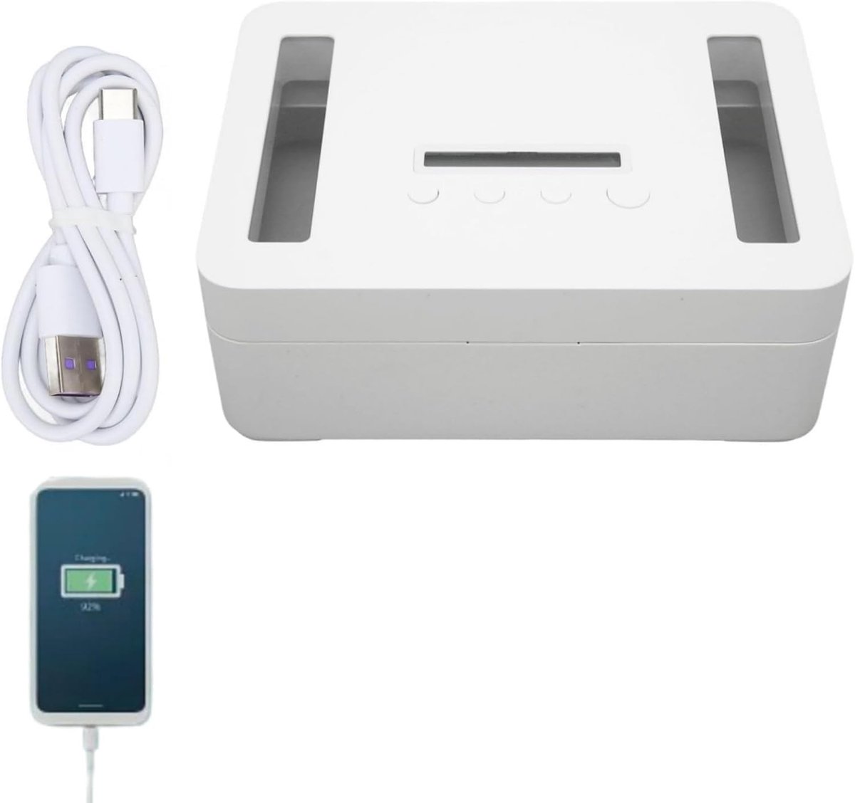 Veilige Lock Box met LED Display en Timer - Ideaal voor Telefoons en Snacks met Kinderslot