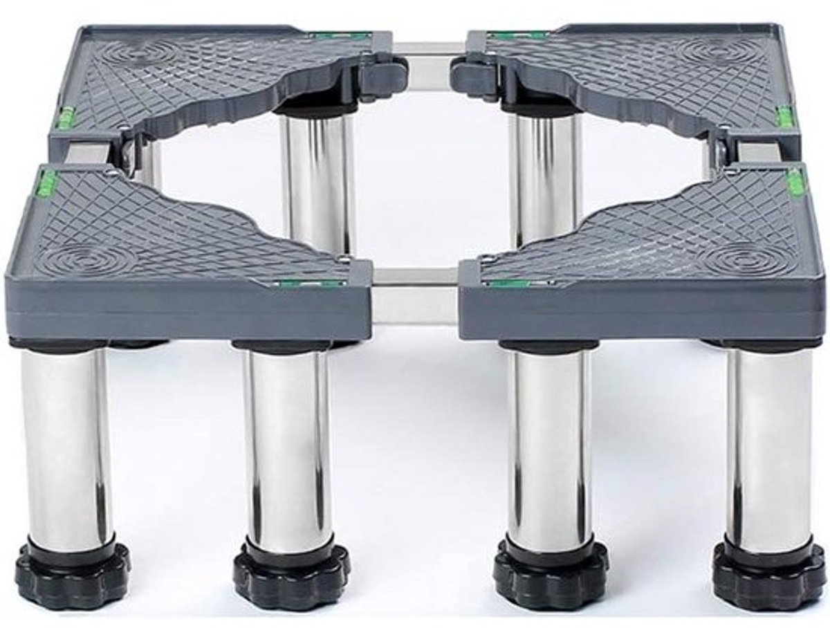 Verstelbare Wasmachinevoet met 4/8/12 Poten - Hoogte 19-22 cm