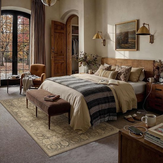 Luxe Bruine Woonkamer Tapijt 240x300 cm - Zacht, Comfortabel en Duurzaam voor Elke Interieurstijl — afbeelding 3