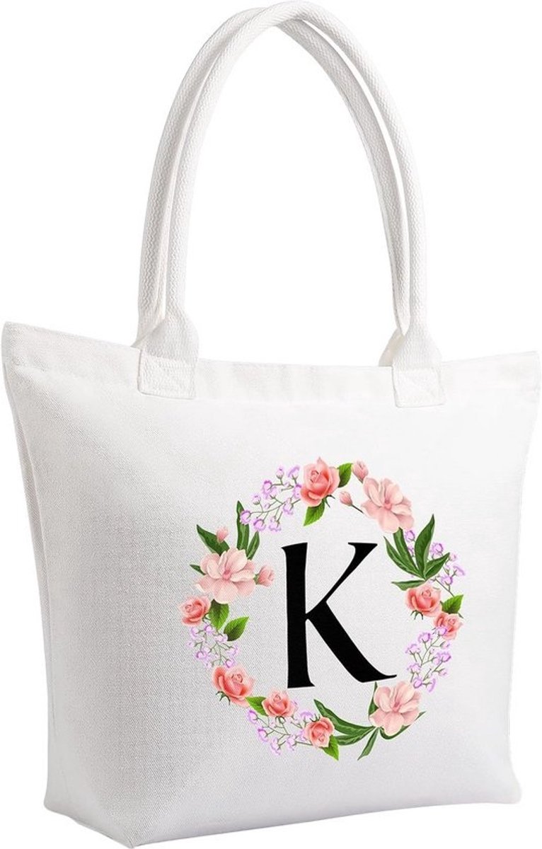 Gepersonaliseerde Canvas Tote Bag - Bedrukken met Foto, Tekst of Logo