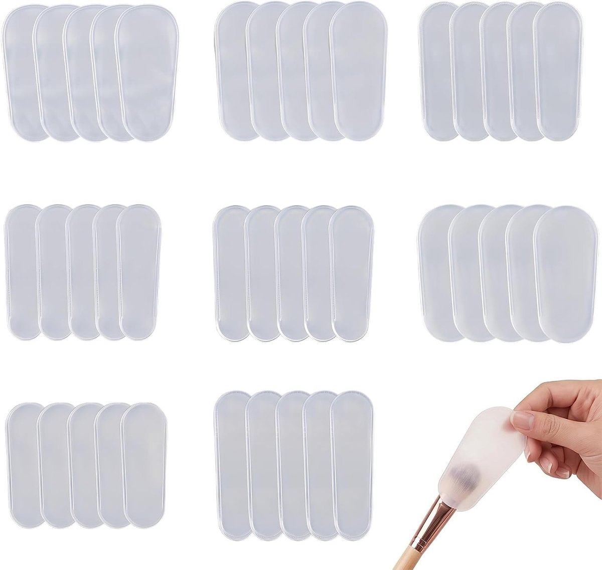 Transparante make-upkwastendozen in 8 maten, stof- en waterdicht, ideaal voor reizen en dagelijkse opslag van cosmetica