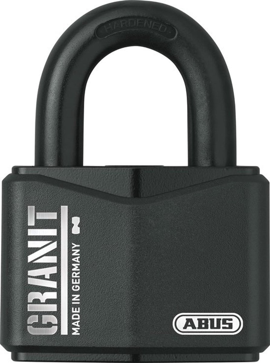Hangslot - Scharnierslot - Intensief Gebruik - Gehard Staal - 70 mm - Zwart