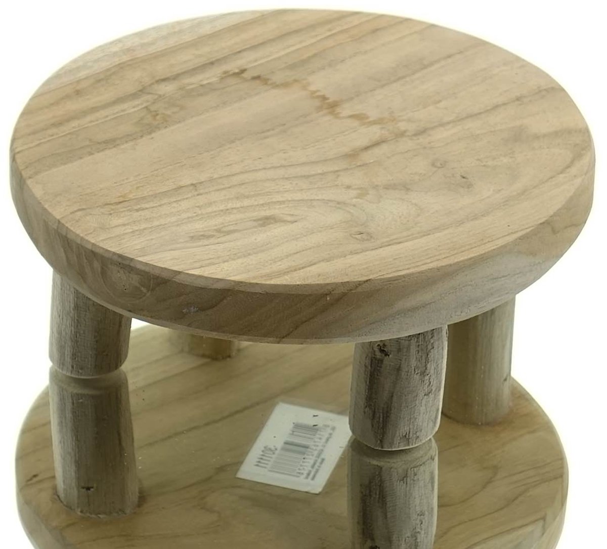 Houten tableau op pootjes - doorsnee 20 cm - — cadeau in Wonen & Interieur - foto 2