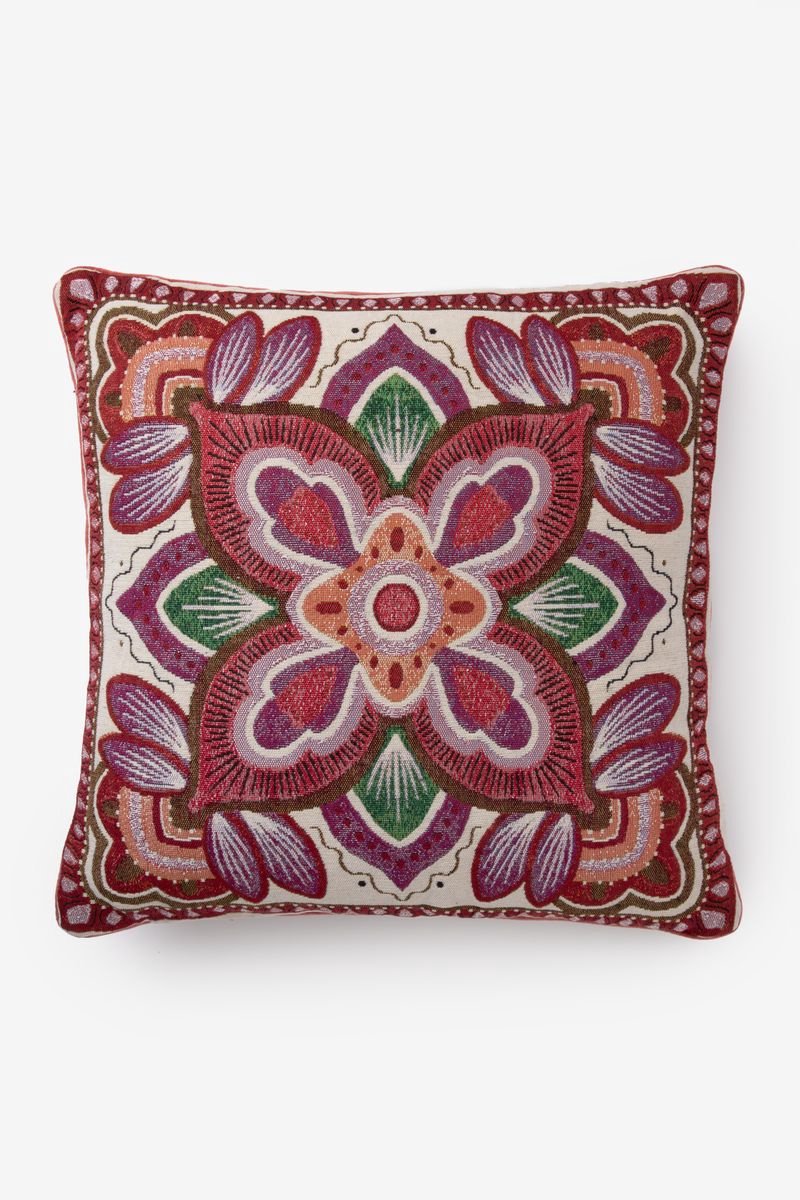 Sissy-Boy - Multicolour kussen met bloemendessin