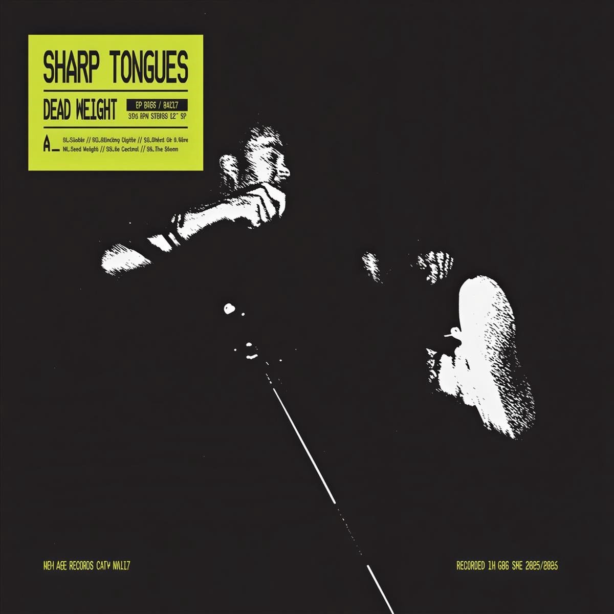 Sharp Tongues - Dead Weight (12" Single) (Coloured Vinyl)