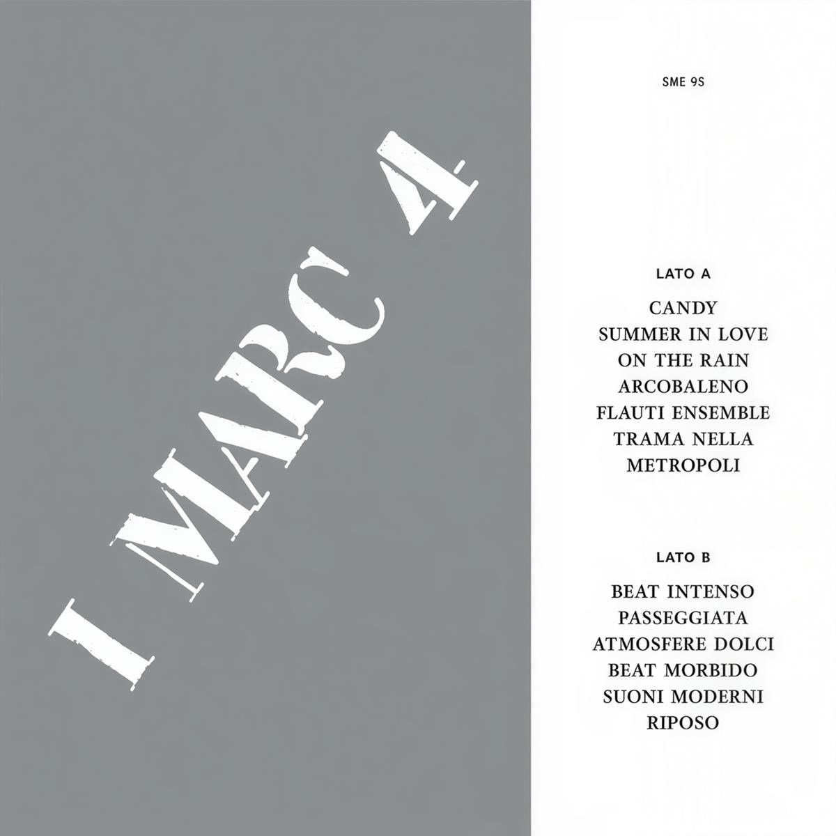 I Marc 4 - Silver Music (LP)