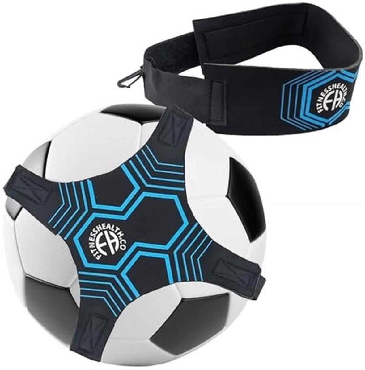 Voetbal trainingsapparatuur: slalomstokken, passtunnels, snelheidsladder, markeerconen, hindernissen, kicktrainer, voetbalnet, coachbord, wendbaarheid