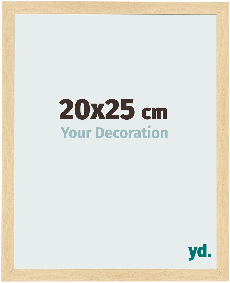 Your Decoration - Fotolijst 20x25 cm - MDF - Beuken Decor - Bologna