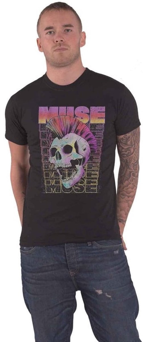 Band T-shirt - Muziek Shirt - Vrije Tijd - Officieel Gelicentieerd - 24x22x2cm - Zwart
