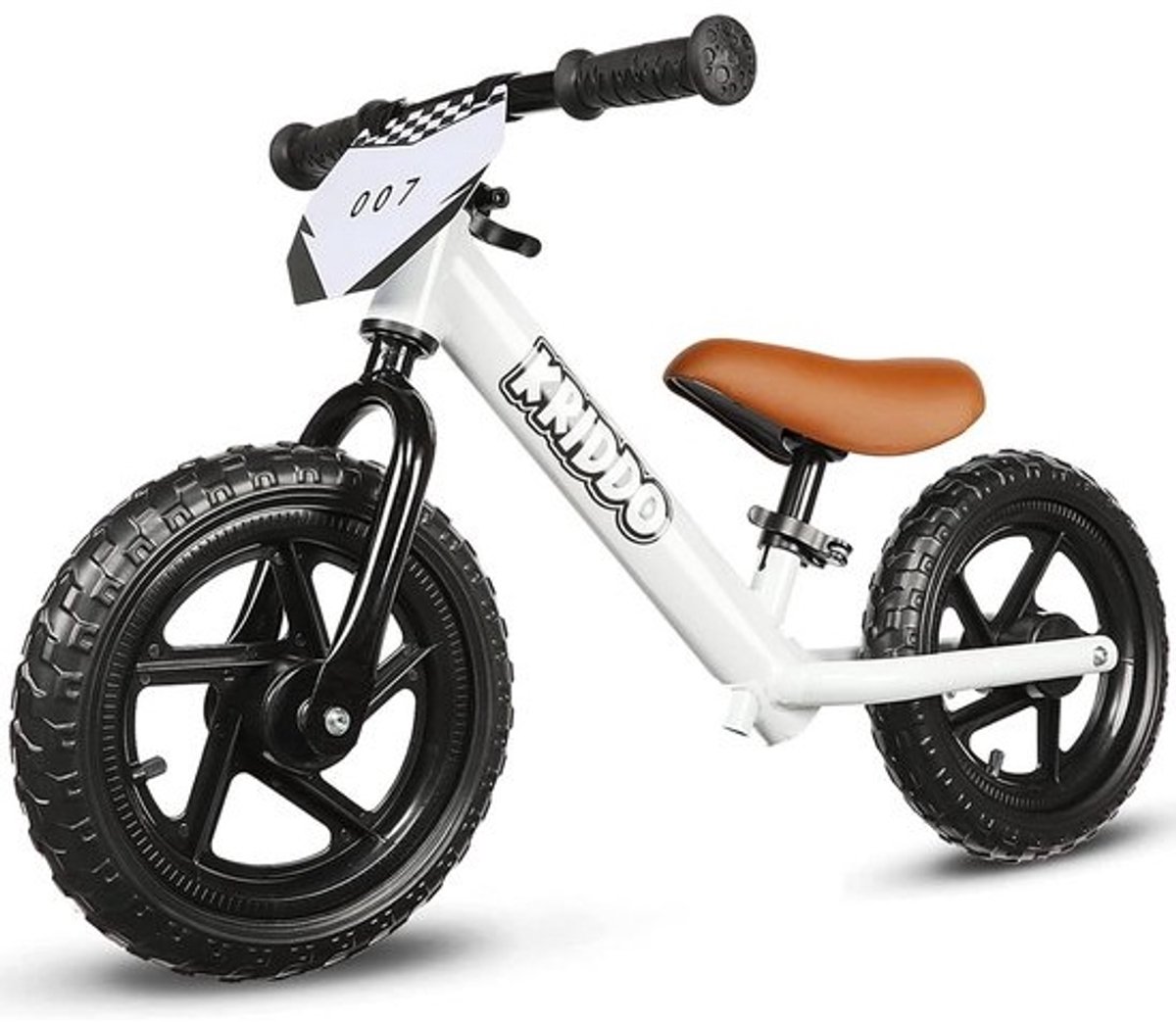 Balansfiets voor peuters 18 maanden tot 5 jaar - 12 inch push-bike met aanpasbaar bord