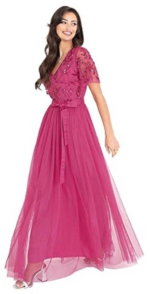 Maxi Dress voor Dames - Elegante Ball Gown voor Bruiloft en Feestelijke Gelegenheden