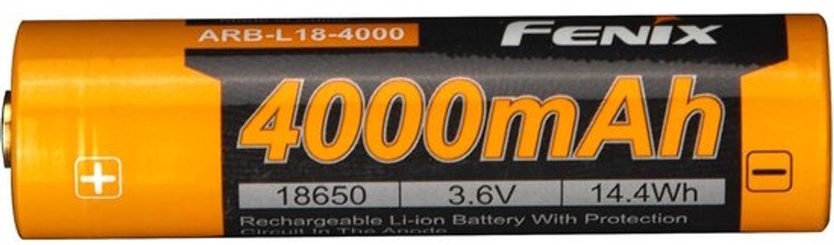 Oplaadbare 18650 Batterij 4000mAh Hoge Capaciteit met Stabiele Uitgang