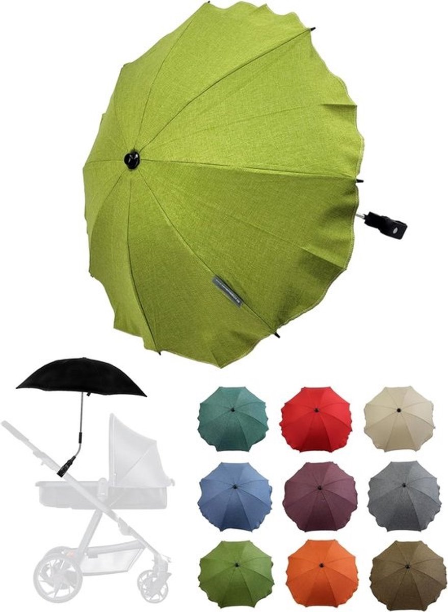 Universele Kinderwagen Parasol UV50+ Zonwering voor Buggy en Jogger