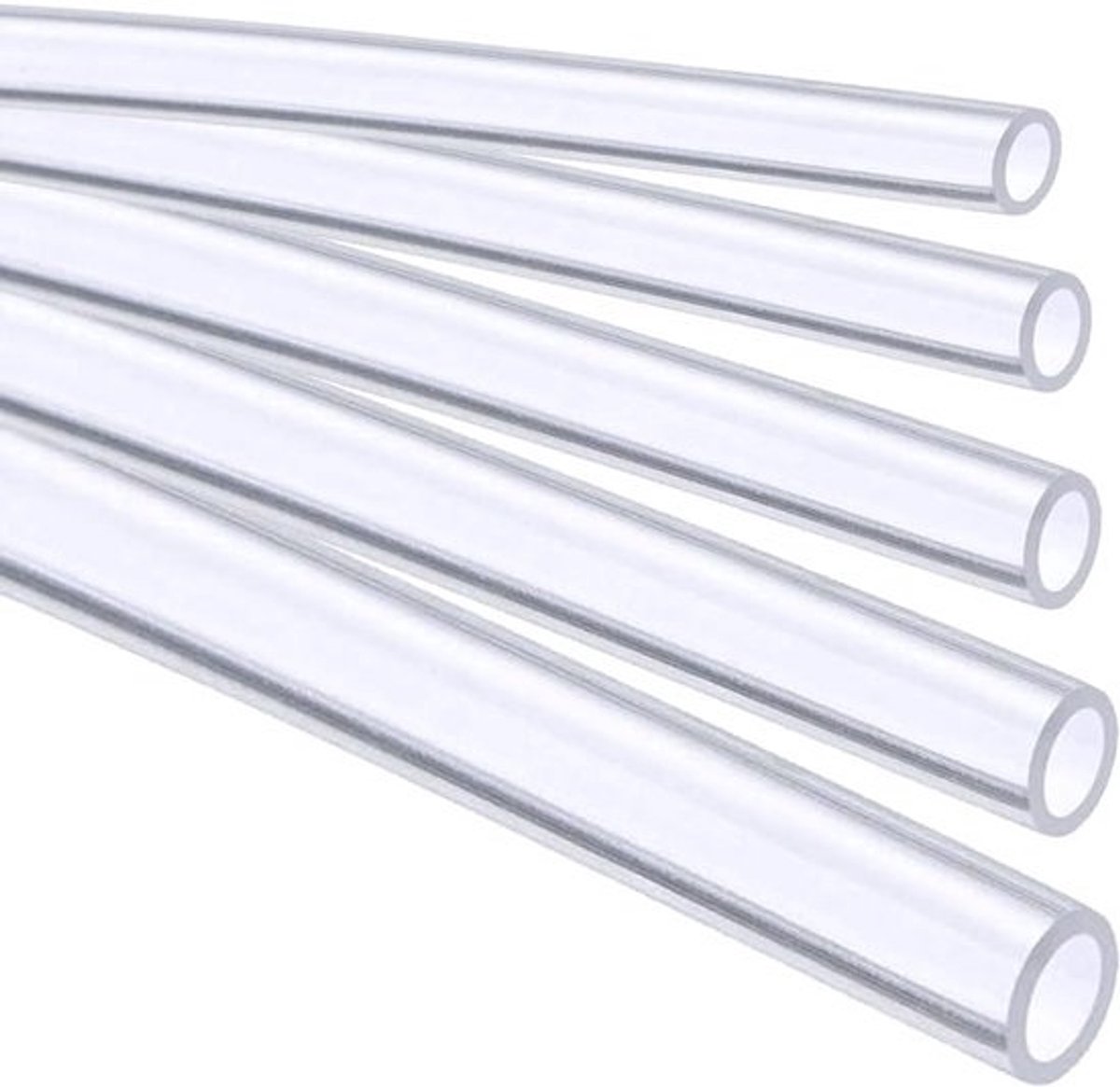 Flexibele Siliconen Slang Transparant - 6x9mm - Hoge Temperatuurbestendig - 10 Meter