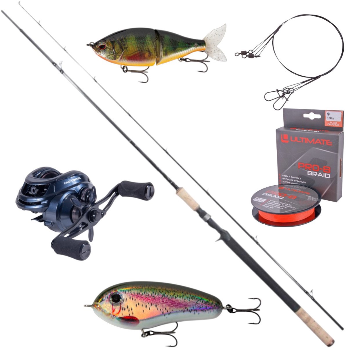 Ultimate Pike Caster Set - Roofvis Set
