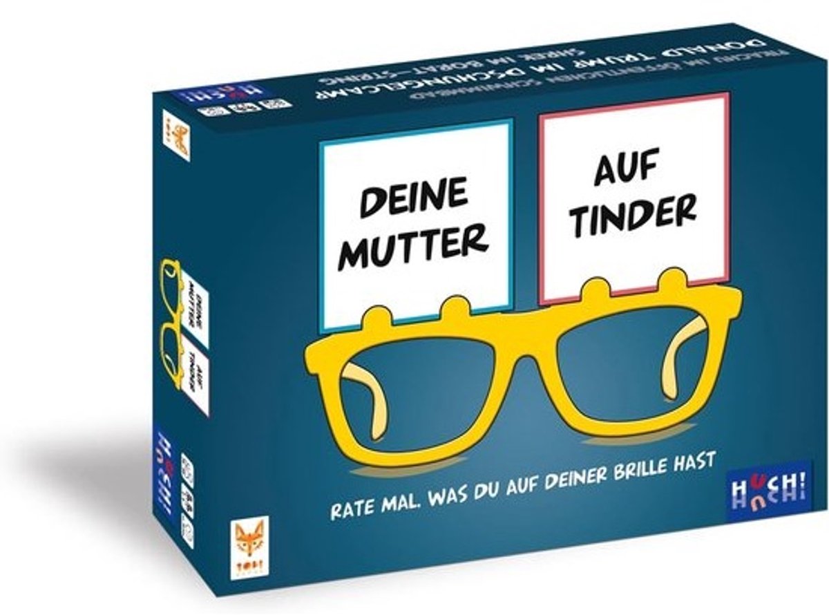 Raadspel - Partyspel - Feestactiviteit - Grappige Combinaties - 16.5 x 5.5 cm - Meerkleurig