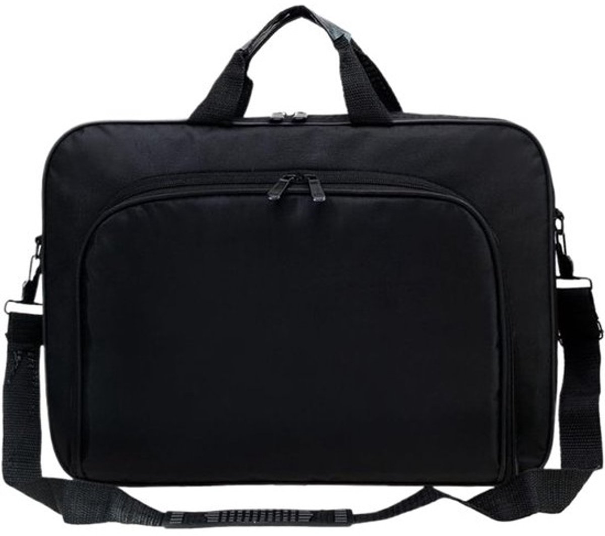 Laptoptas Schoudertas - Computer tas - Werk en Studie - Waterdicht Grote Capaciteit - 40x29x5.5 cm - Zwart