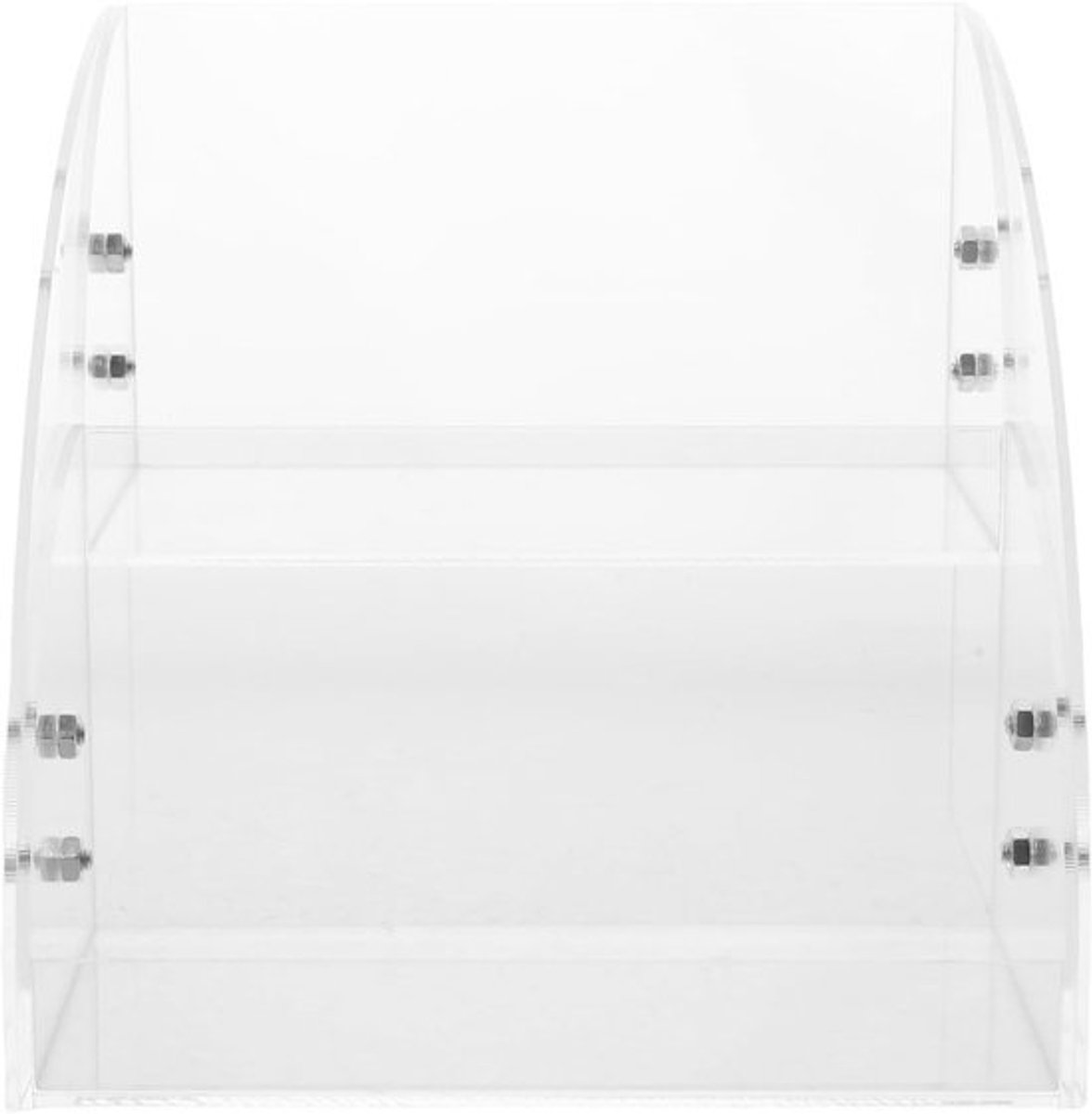 Cosmetica Opbergdoos - Make-up Organizer - Badkamer Organizer - Waterdicht Design - 15.5 x 15 x 14 cm - Transparant