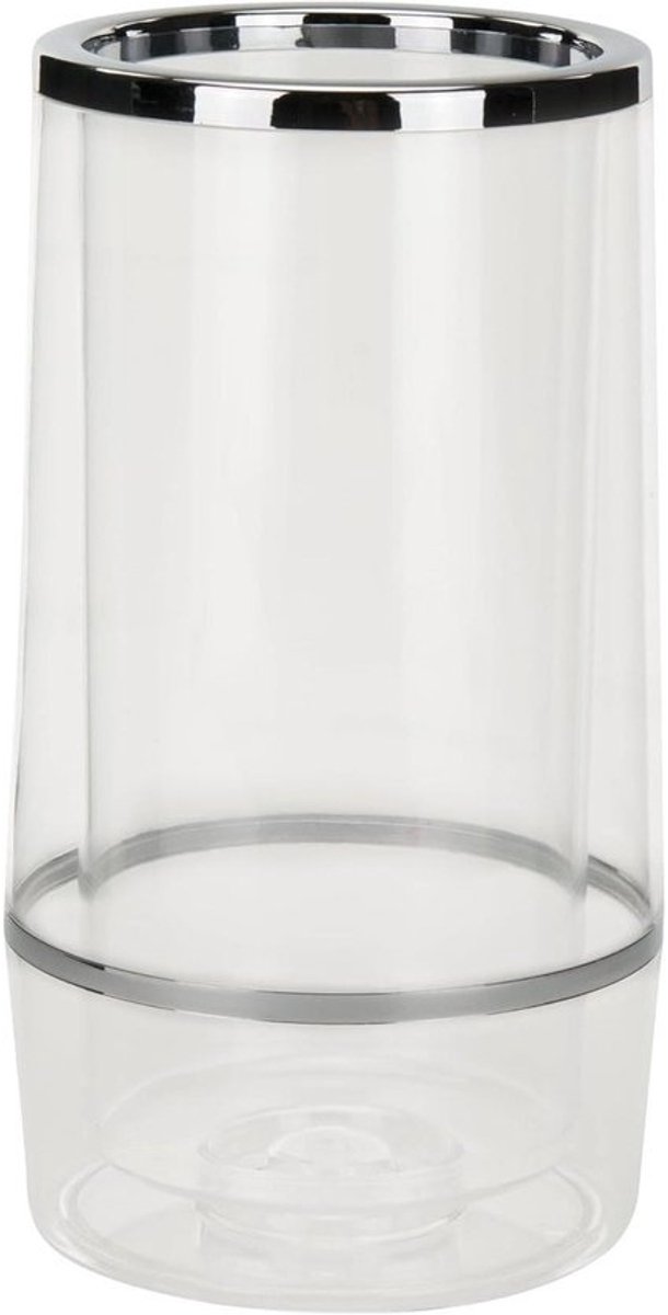 Wijnkoeler - Fleskoeler Acryl - Wijn Serveren - Transparant Acryl - 750 ml - Transparant