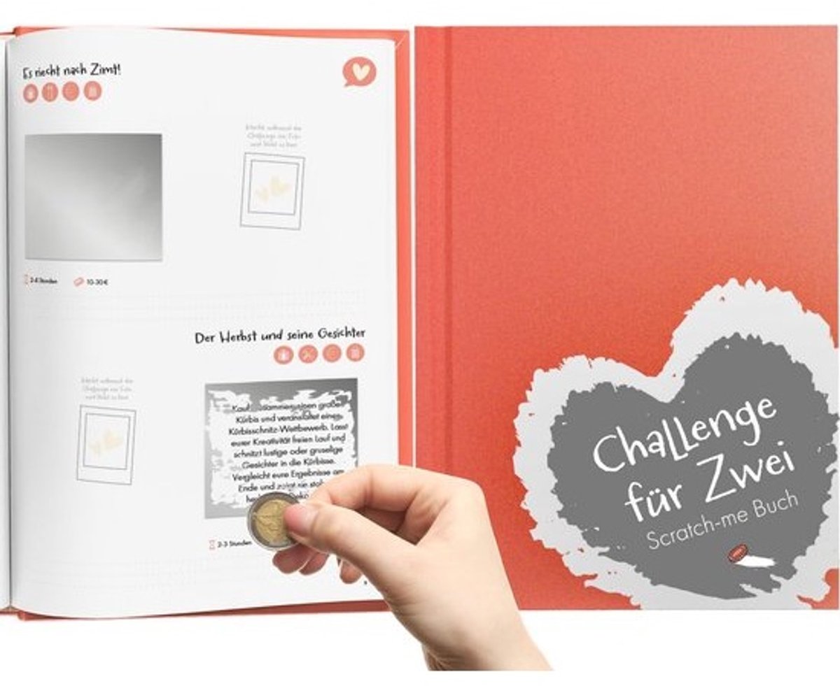 Fotoboek met Uitdagingen voor Stellen - 40 Spannende Date Ideeën - Vastleggen van Speciale Herinneringen - Cadeau voor Stellen