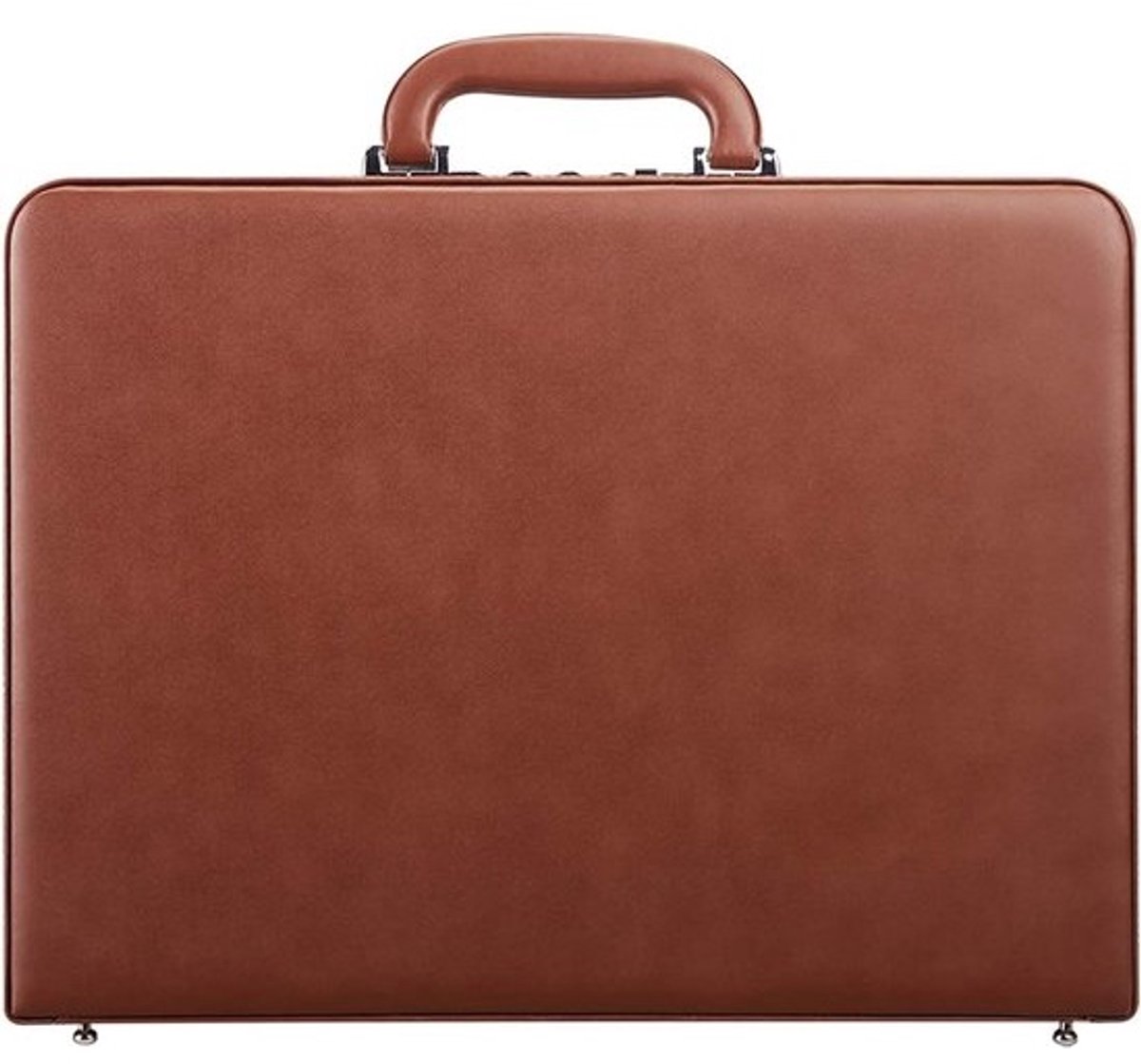 Laptoptas - Aktetas Heren Dames - Zakelijk Gebruik - Geïntegreerd Combinatieslot - 44 cm Breed - Zwart