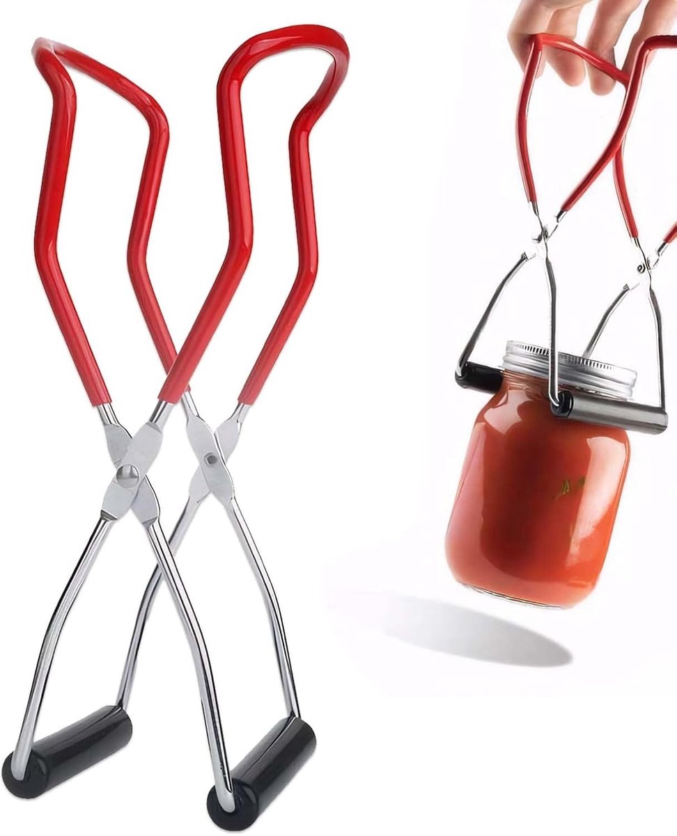Stainless Steel Blikopener voor Elke Grootte Pot, Ideaal voor Inmaken - Chroom Afwerking en Duurzaam Ontwerp