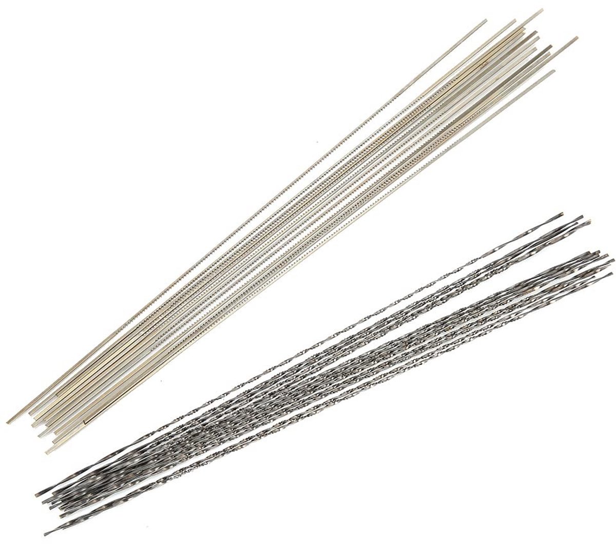 Inovra- Zaagbladen 12st - Wolfraamstaal - Sieradenbladen - Figuurzaag - Carving Tool - Duurzaam en compact - Figuurzaagbladen
