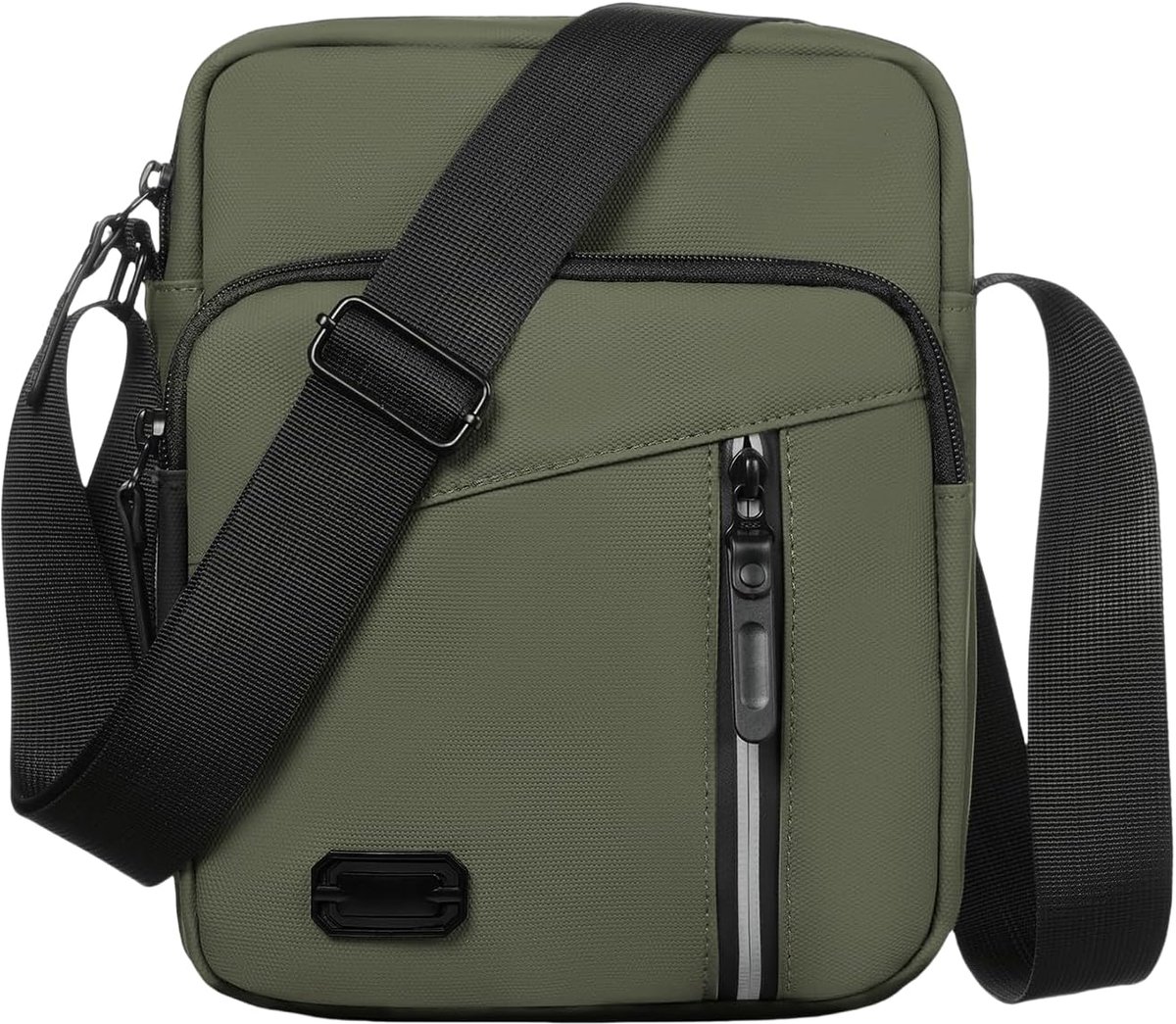 Aucuu Borstzak voor heren, met grote capaciteit, waterdicht, crossbody tas voor reizen, hardlopen, fietsen, zaken, #4 - ShopVlot