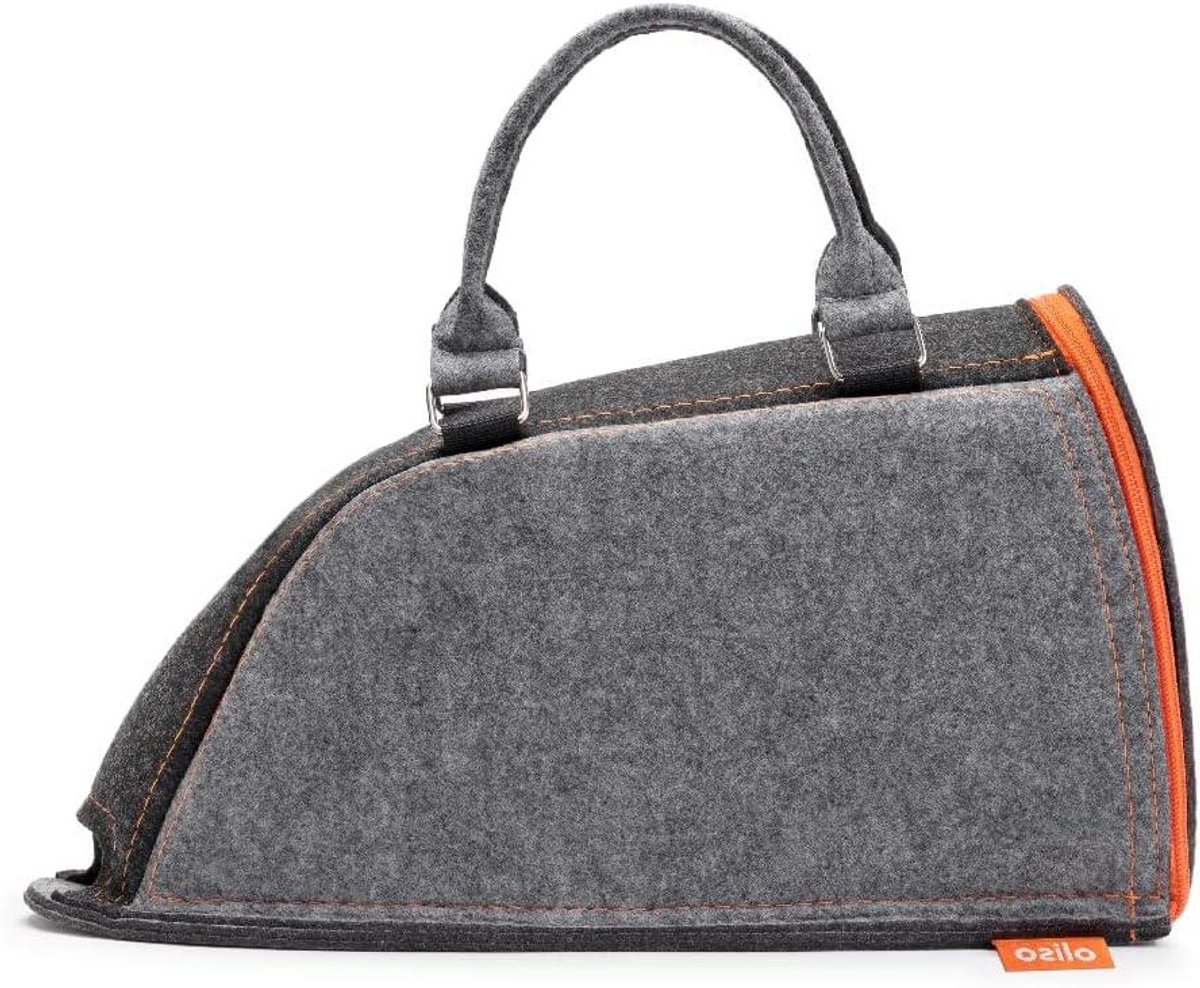 Strijkijzer Tas - Reis Etui - Veilig Opbergen - Duurzaam Polyester Vilt - Tot 17.8cm - Grijs