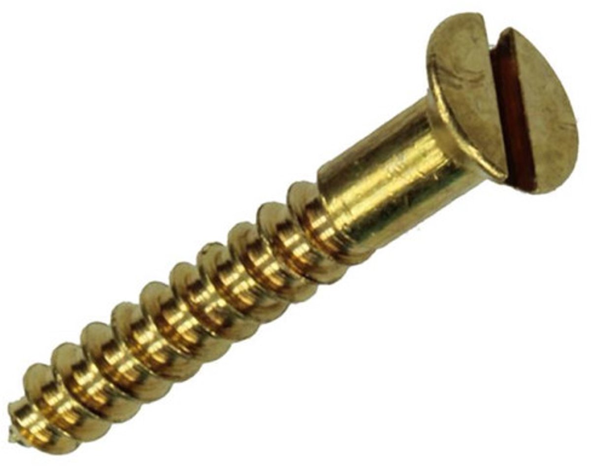 Mack Messing Houtschroef 12 stuks 3,0 x 20 mm