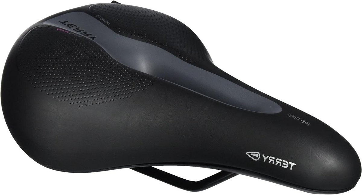 Fietszadel Heren - Comfort Zadel - Comfortabel Fietsen - Ergonomisch Schuim - Standaard - Zwart