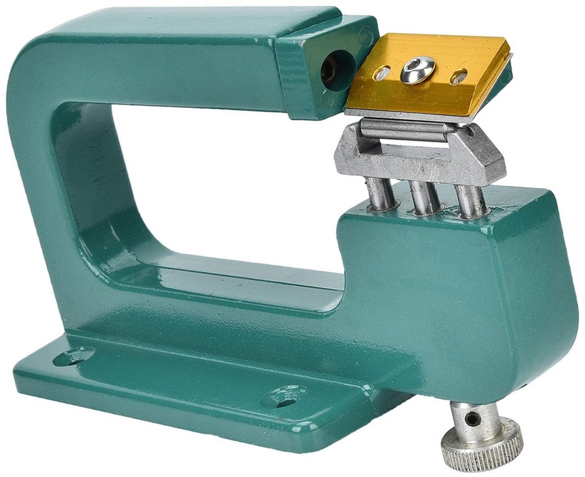 Dailygoods- Skimachine Duurzaam Aluminium - Verstelbare Hoogte - 4 Rolmaten - Reparatiesplittergereedschap - Inclusief Bladen - Lichtgewicht en Stevig - Leerschiller