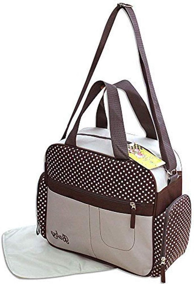 Baby luiertas - Reistas - Onderweg - Inclusief verschoningsmat - 45x15x30 cm - Beige