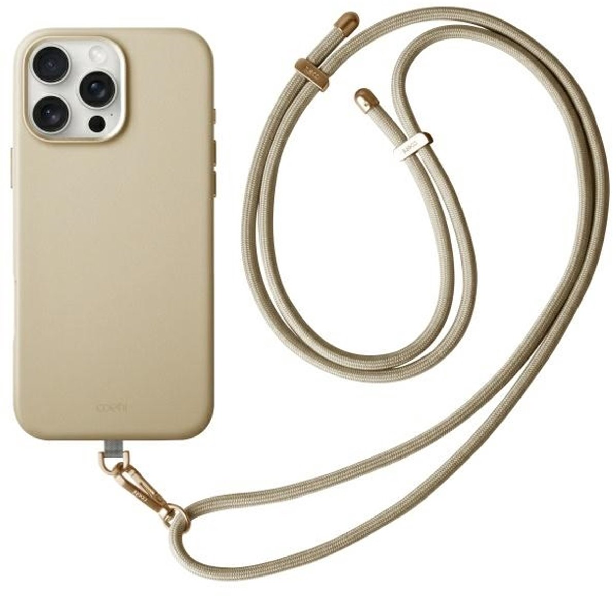 UNIQ Hoesje Coehl Muse iPhone 16 Pro Max 6.9" Magnetic Charging kremowy/cream