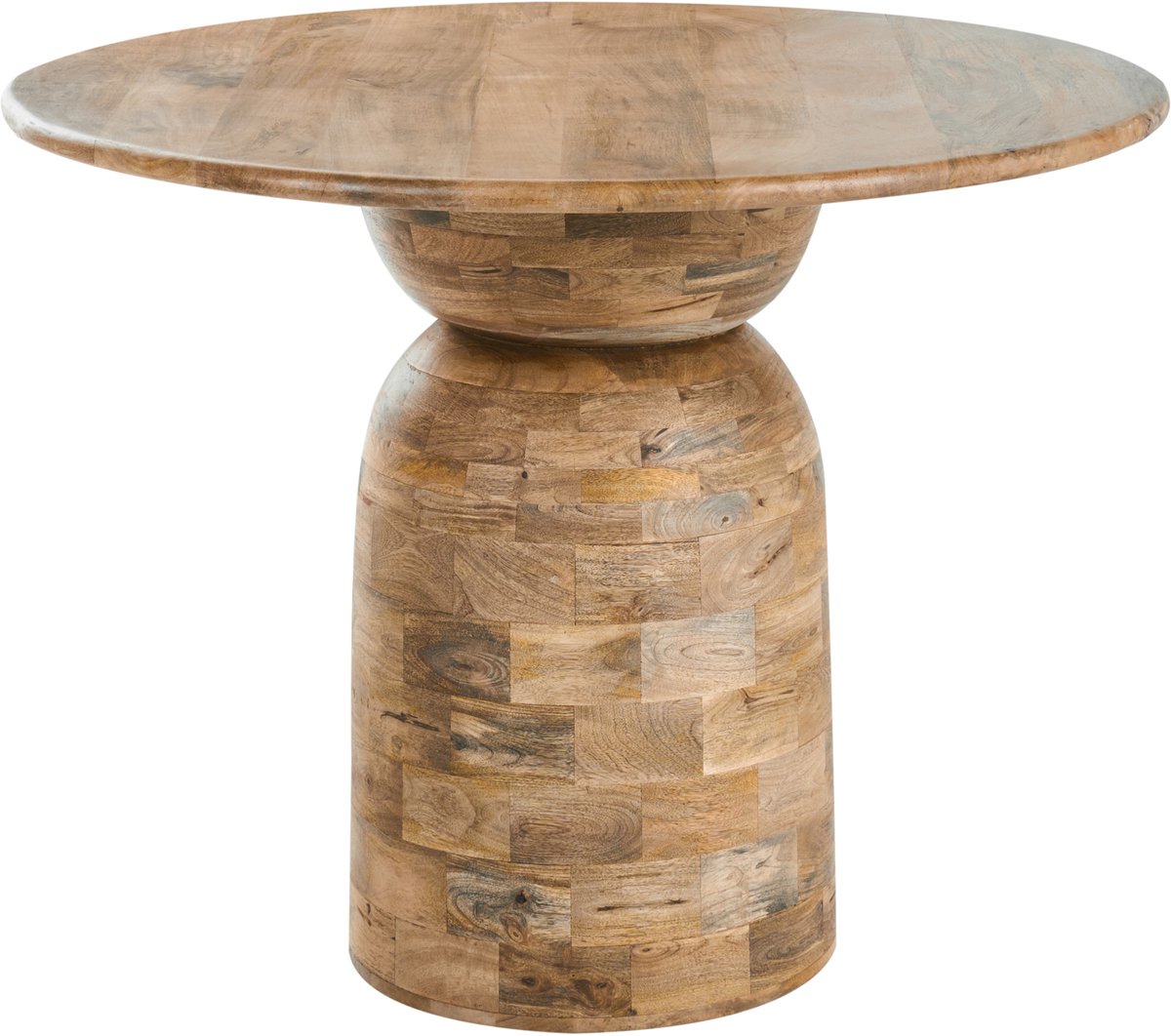 MURTLE - Eettafel - Lichtbruin - Mangohout