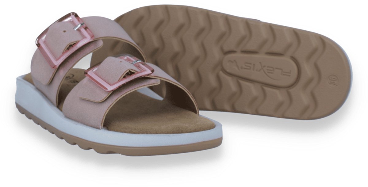 Flexi's Dames Slipper | Roze | Maat: 37